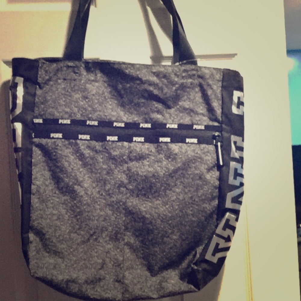 Pink shoulder bag